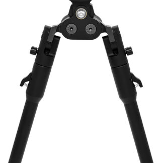 Warne 7921M Skyline Pro Bipod  Black Anodized QD Picatinny Head with Lite Legs
