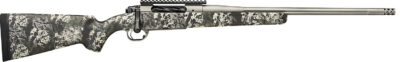 Springfield Armory BAB920308Y 2020 Boundary  308 20″ Rogue Camo Fluted Barrel Tactical Gray Cerakote Model 2020 Stainless Steel Receiver Carbon Fiber w/ M-LOK