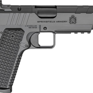 Springfield Armory PX9230LAOS 1911 Emissary 45 ACP 8+1 5" Stainless Steel Barrel Optic Ready Black Carbon Steel Slide VZ Grips Thin-Line G10 Grip