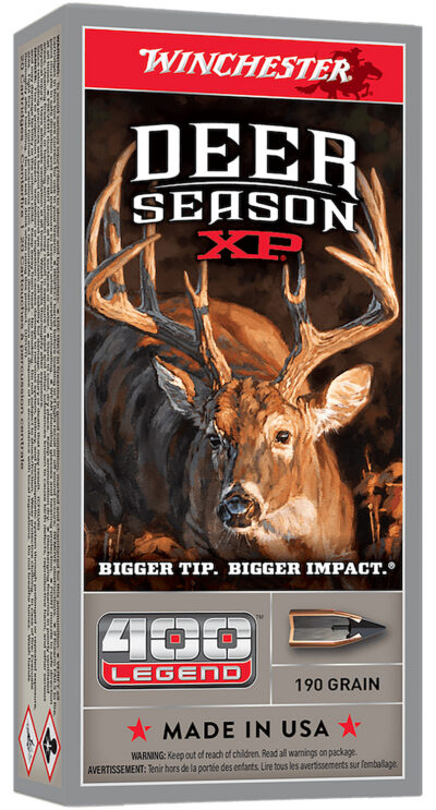 DEER SEASON XP 400 LEGEND RIFLE AMMO DEER SEASON XP 400 LEGEND 190GR EXTREME POINT 20/BOX