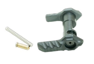 Timber Creek Outdoors GAMBISSBL Greyman Safety Selector Black Aluminum