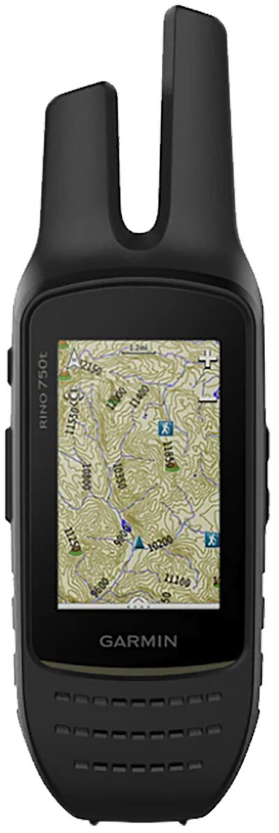 Garmin 0100195830 Rino 750t Communication/SOS/Maps 4.50GB Memory Black 3" Transflective Color TFT Display