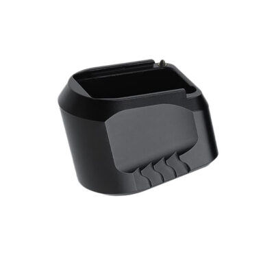Tyrant CNC TDMPMAGEXFSBLK  Magazine Extension 9mm/40 S&W Fits S&W M&P Full-Size Black Aerospace Grade Aluminum