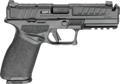 Springfield Armory EC9459BUCOMP Echelon  9mm 17/20rd 4.50″ Black Melonite Optic Ready/Integral Compensator
