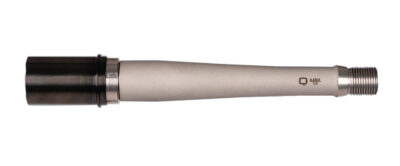 Q LLC ACCFIXBARREL8.68INCH Fixed Barrel Assembly 8.6 Blackout 8″ Bead Blasted Matte Stainless Steel Barrel