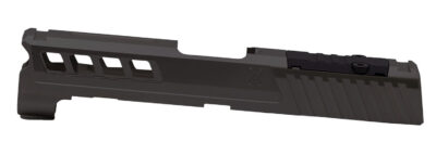 True Precision Inc TPSHCPSBCRMS Axiom Pro Optic Cut Slide Fits Springfield Hellcat Black DLC Anodized 416R Stainless Steel