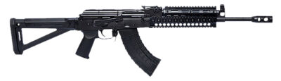 Riley Defense Inc RAK103MP RAK Tactical 7.62x39mm 30+1 16.25″ Black Nitride Threaded Barrel, Black Oxide Mil-Spec Receiver, Magpul AK Black Polymer Stock, Black Polymer Grip