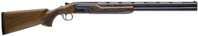 Charles Daly 930394 202E  12 Gauge Break Open 3″ 2rd 28″ Black Over/Under Vent Rib Barrel, Black Engraved Steel Receiver, Fixed w/Pistol Grip Walnut Stock