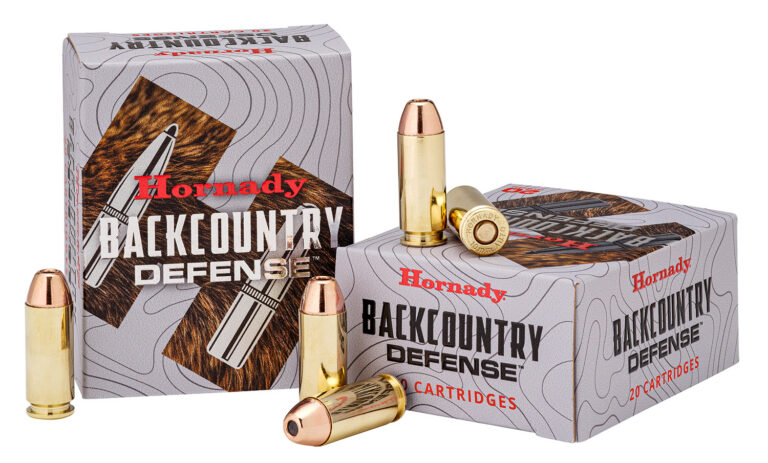 Hornady Back Country Defense Pistol Ammo 500 S&W Mag. 500 gr. DGH 20 rd.