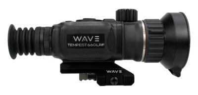 Wave WTS300 Tempest 660D LRF Thermal Black 3.4x60mm Illuminated Multi Reticle, Digital Zoom 13.6x Rapid/Smooth, 640×512, 12 Microns, 50 Hz Resolution