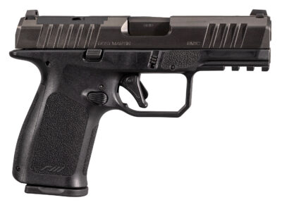 Rost Martin RM1CBLKOSP10CA RM1C *CA Compliant 9mm Luger 10+1 4″ Black Compensated Match Grade Barrel, Black Tenifer Optic Ready/Serrated Steel Slide, Black Textured Grip