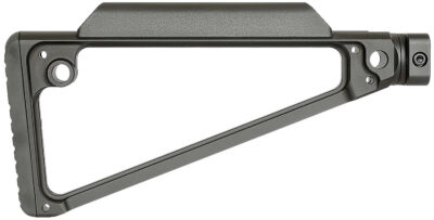 Midwest Industries MITRIF Triangle Fixed Stock Black 6061 Aluminum
