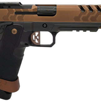 Kimber Mfg.,inc 3500053 2K11 Target (OR)  9mm 20+1 5" High Polished w/ Coyote PVD, Brush Polish Flats w/ DLC Coating Stainless Steel Slide Aluminum Grip