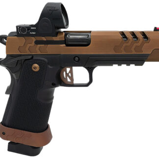 Kimber Mfg.,inc 3500055 2K11 Target (OI)  9mm 20+1 5" High Polished w/ Coyote PVD, Brush Polish Flats w/ DLC Coating Stainless Steel Slide Aluminum Grip