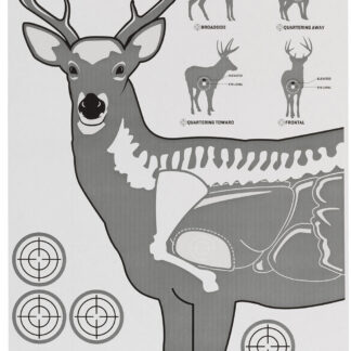 Allen 15810 Deer Vitals Corrugated Target Hanging Paper 23" x 35"