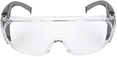 Allen 4180 Ultrx Safety Glasses Clear Lens Black Frame
