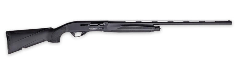 Weatherby ES22028PGM Element II  20 Gauge 3" 2+1 28" Matte Black Vent Rib Barrel & Receiver, Adj Shim Black Synthetic Stock