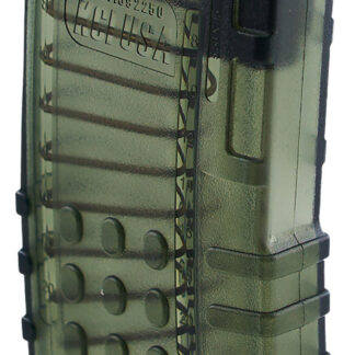 Kci Usa Inc KCIMZ066   21rd 223 Rem Fits AR-15 Translucent Smoke Polycarbonate