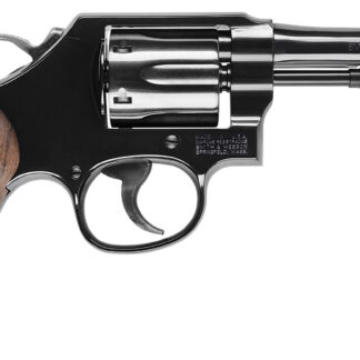 Smith & Wesson 14074 Model 10  K-Frame 38 S&W Spl+P 6 Shot 4" Blued Carbon Steel Barrel, Cylinder & Frame w/Rear Sight Integral Slot, Tyler Gun Works Walnut Grip, No Safety