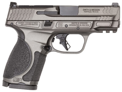 M&P9 M2.0 COMPACT 9MM LUGER SEMI-AUTO HANDGUN M&P9 M2.0 METAL COMPACT 9MM LUGER 3.6”BBL (2)15RD NTS GRAY