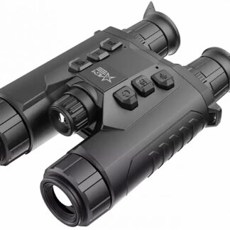 OBSERVIR LRF 35-640 35MM 5.5-22X THERMAL BINOCULARS W/LASER OBSERVIR LRF 35-640 35MM 5.5-22X MAG 640X512-RES BLACK