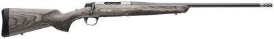 Browning 036092224 X-Bolt 2 Hunter Full Size 270 Win 4+1 22"  Matte Blued Threaded Sporter Barrel, Drilled & Tapped Stainless Steel Receiver, Fixed Gray Laminate Stock, Radial Muzzle Brake