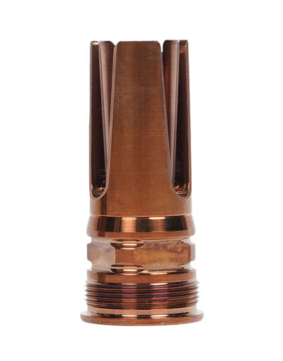 Q LLC ACCFH1/2288.6 Flash Hider  8.6 Blackout Steel 1/2″x28 Threads 2.13″ OAL