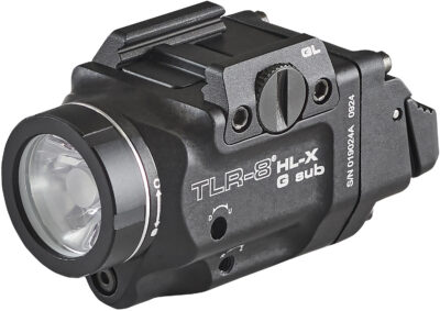 TLR-8 HL-X SUB TACTICAL LIGHT W/GREEN LASER TLR-8 HL-X G SUB TACT LIGHT W/GN LASER FOR GLOCK 43X/48 MOS