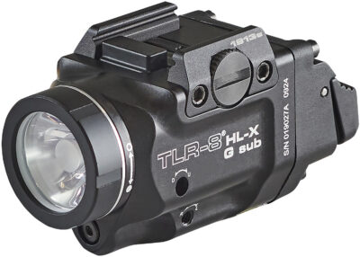 TLR-8 HL-X SUB TACTICAL LIGHT W/GREEN LASER TLR-8 HL-X G SUB TACTICAL LIGHT W/GN LASER FOR 1913 SHORT BK