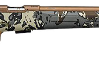 CZ-USA 02322 CZ 457 American Hunter 22 LR 5+1 20" Bronze Cerakote Steel Barrel, Bronze Cerakote Drilled & Tapped Steel Receiver, Veil Camo Fixed Synthetic Stock
