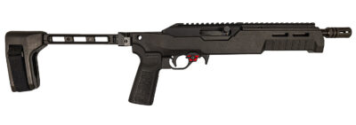 Franklin Armory 0230000BLK F22  22 LR 10+1 8″ Black Threaded Barrel, Black Aluminum Receiver w/Picatinny Rail, SB Tactical 1913 Brace