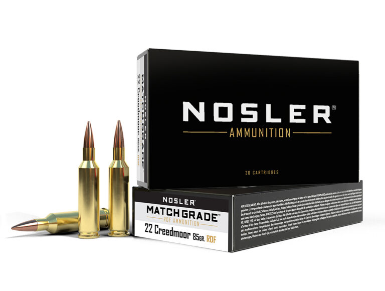NOS AMMO MATCH 22CREED 85GR RDF HPBT 20/10
