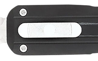 CobraTec Knives CTRPTBLKDAGNS Raptor  3.13" OTF Dagger Plain D2 Steel Blade, 4.50" Black Aluminum Handle