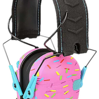 Walker's GWPFKDMSPRNKPK Passive  23dB Over the Head Pink Sprinkles Youth