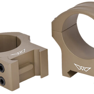 Warne 8520DE HyperLite  Dark Earth Cerakote MagnaFusion Alloy 34mm Tube Maxima/Weaver/Picatinny