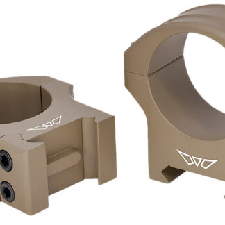 Warne 8521DE HyperLite  Dark Earth Cerakote MagnaFusion Alloy 34mm Tube Maxima/Weaver/Picatinny