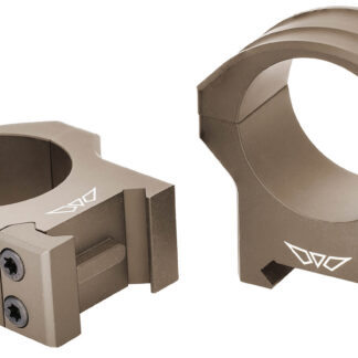 Warne 8502TM HyperLite    Matte Black MagnaFusion Alloy 1" Tube High Dovetail MOA Fits Compatible w/ Tikka T3/T3x Factory Dovetail