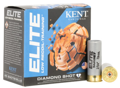 KENT ELITE LOW RECOIL 12GA7/8OZ #8 BRASS 25/10