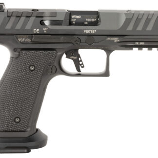 Walther Arms 2897008 PDP Pro Full Size Frame 9mm Luger 20+1 4.50" Black Steel Barrel, Black Optic Ready/Serrated Steel Slide, Black Steel Frame w/Picatinny Rail, Textured Polymer Grip