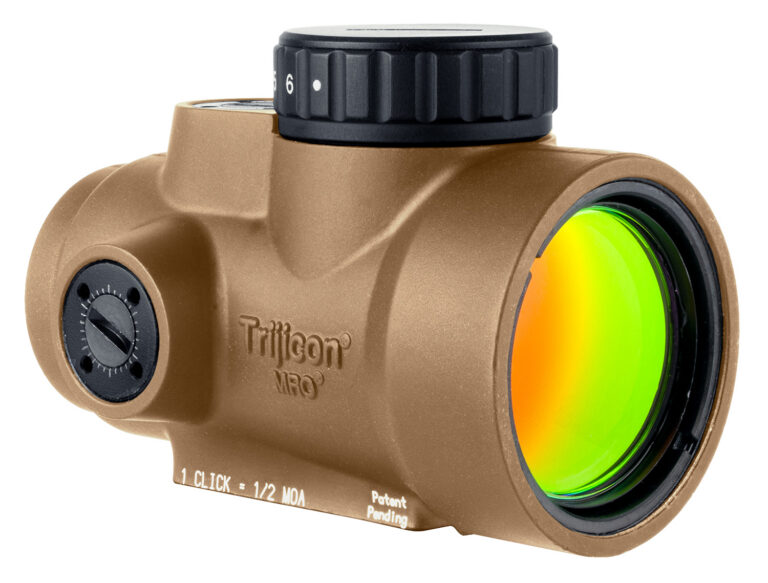 Trijicon MRO SD 1x25 Red Dot Sight w/ Adjustable LED 2.0 MOA Red Dot Coyote