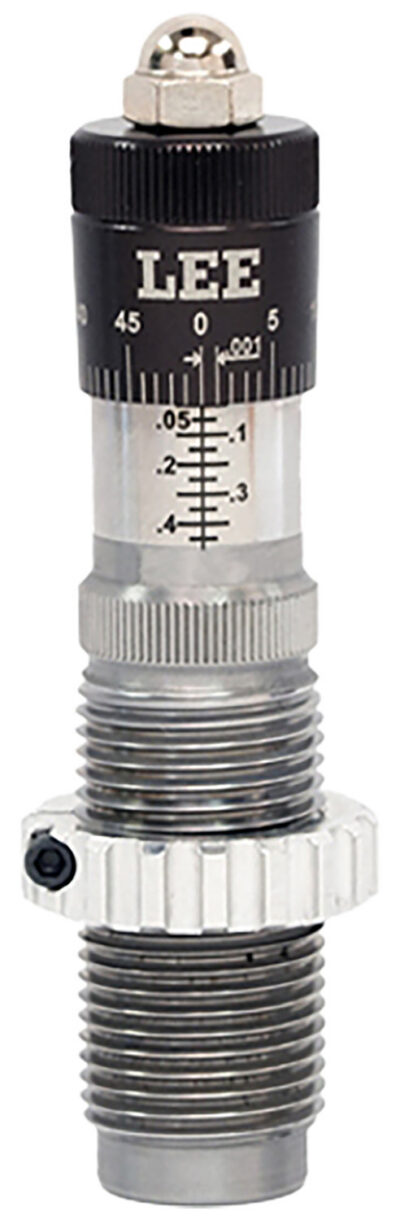 Lee Precision 92221 Micrometer Bullet Seating Die Black/Clear 308 Win Rifle Firearm