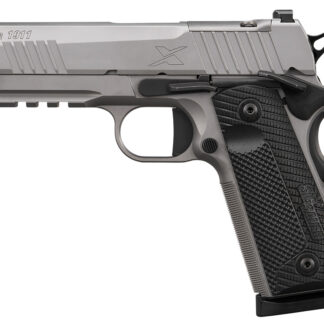 SIG SAUER 1911 X CARRY STAINLESS 45ACP 4.2" G10 GRIP, OPTIC RDY, 2-8RD