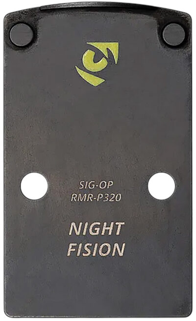 Night Fision Optic Adapter Plate: RMR/507c to Sig P320. This will make an RMR/SRO optic footprint, not fit onto a Sig P320.