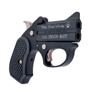 BOND ARMS FIRST LADY - LIMITED EDITION .38 SPL 3IN BARREL 2RD BLACK CERAKOTE FINISH WITH ROSE GOLD HIGHLIGHTS BAFL-BP-38SPL