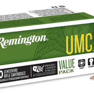 Remington Ammunition 26855 UMC  300Blackout 150gr Full Metal Jacket 50 Per Box/8 Case
