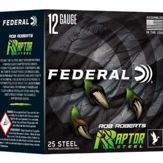 Federal RRS1382  Rob Roberts Raptor 12Gauge 3" 1 3/8oz 2Shot 25 Per Box/10 Case