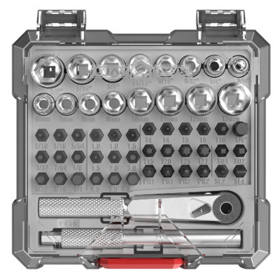 X3 DRIVER SOCKET & GUNSMITHING BIT SET 52-PIECE X3 DRIVER 52-PIECE SOCKET & GUNSMITHING BIT SET
