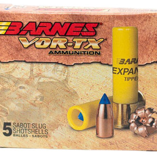 Barnes VOR-TX Shotgun Ammo 20 ga. 2.75 in. 250 gr. Expander Tipped Slug 5 rd.