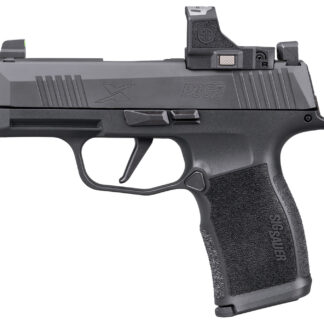 P365X 9MM LUGER SEMI-AUTO HANDGUN W/ROMEO-RS COMPACT P365X 9MM LUGER 3.1'' (2)12RD MAG XRAY3 SIGHTS W/ROMEO-RS BLK
