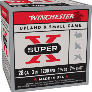 Winchester Ammo X2837 Super X  28Gauge 3" 1 1/8oz 7.5Shot 25 Per Box/10 Case